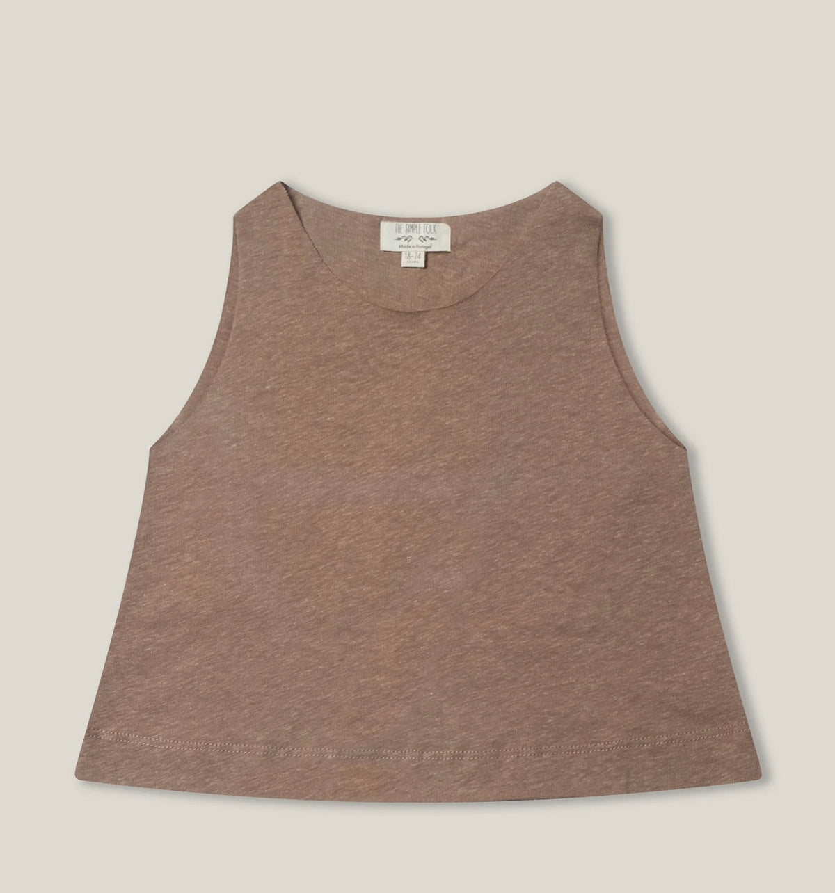 camel tie-dye dungaree short with vest