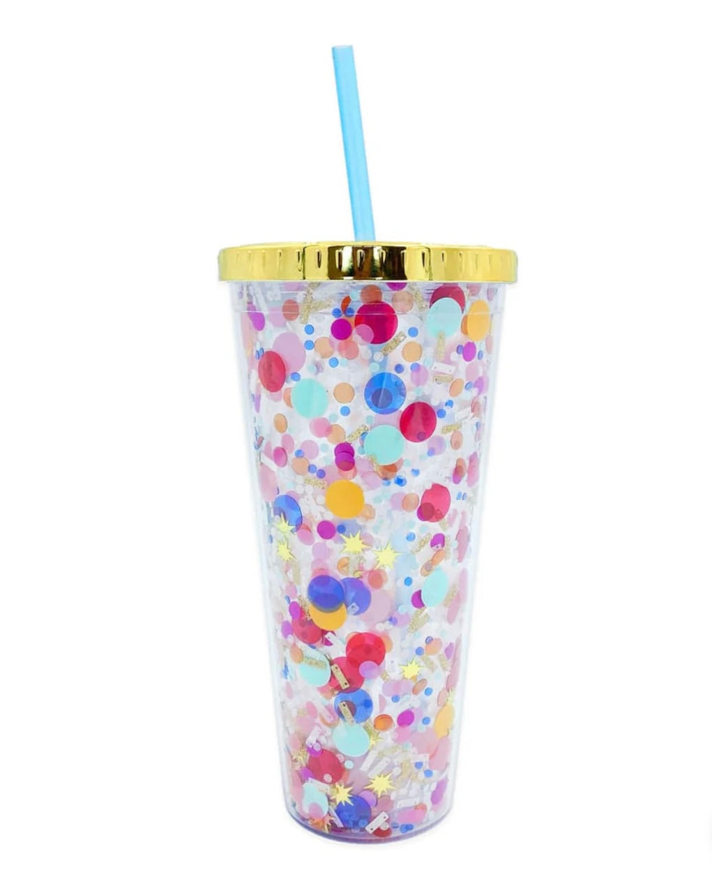 Everyday confetti tumbler