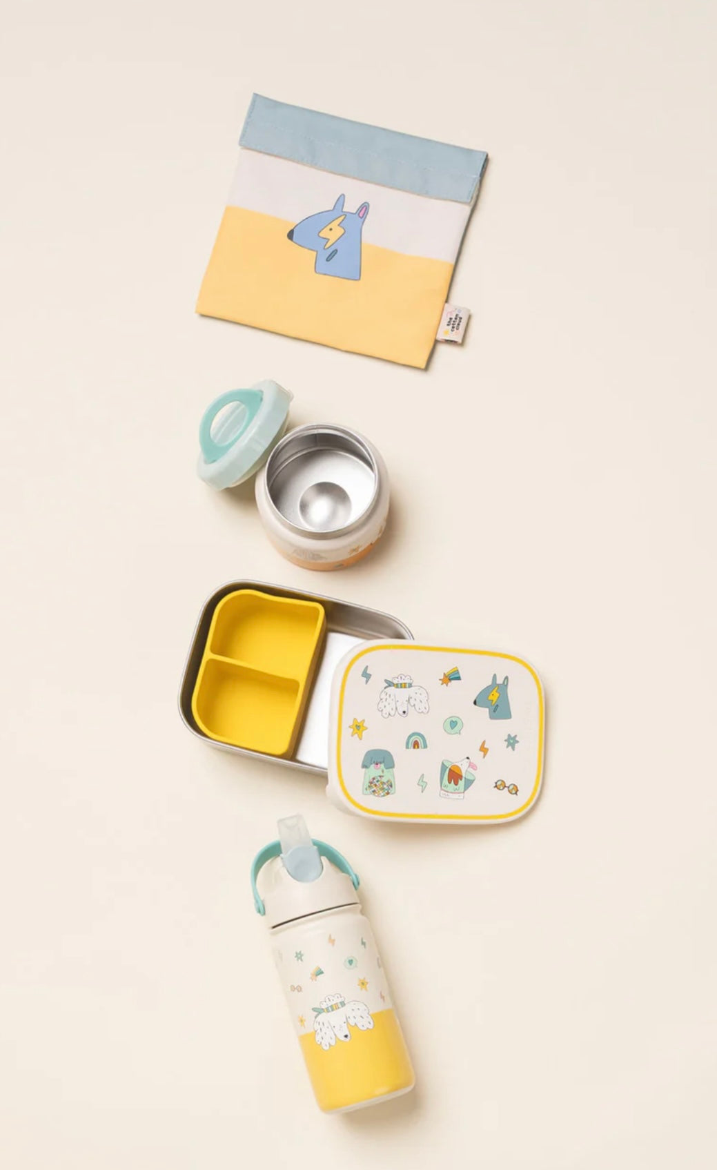 Funky dogs set (set of 9 pieces)