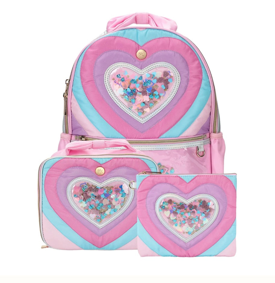 Confetti Heart Backpack