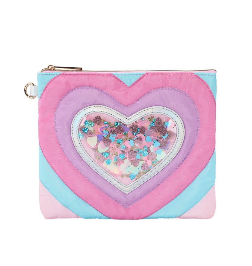 Confetti Heart Pouch