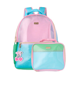 ultimate back to school color block jelly bundle backpack