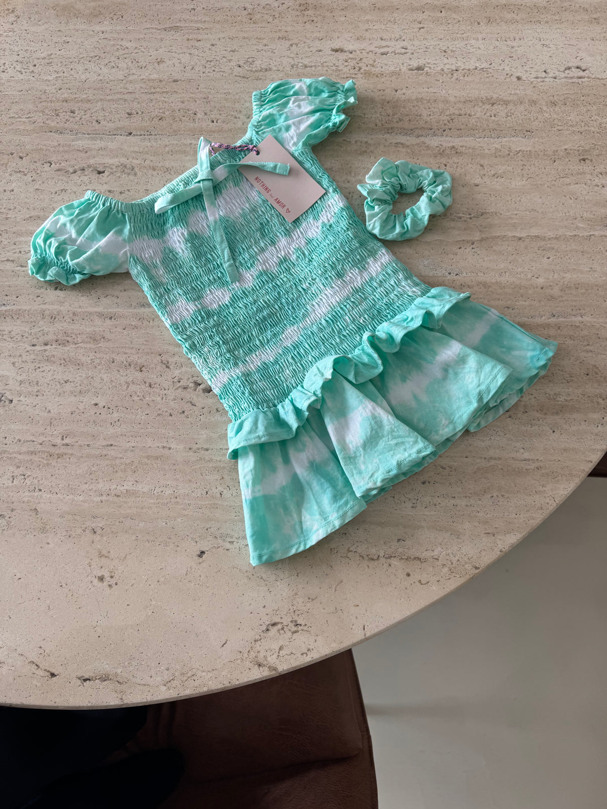 tie dye baby doll dress