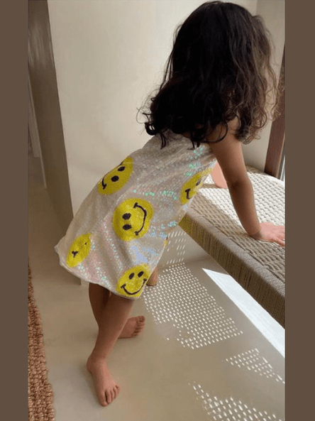 Be happy sequin dress