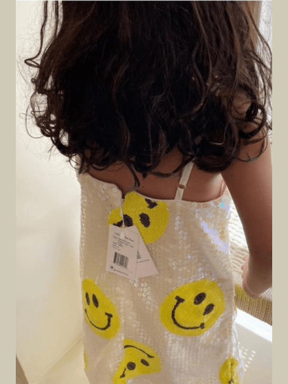 Be happy sequin dress