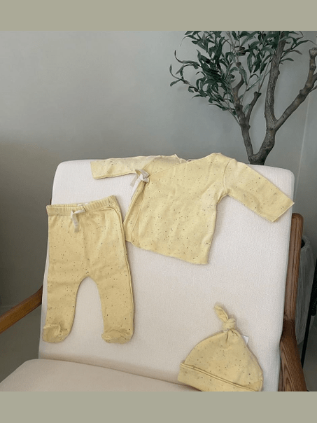 Organic cotton set banana