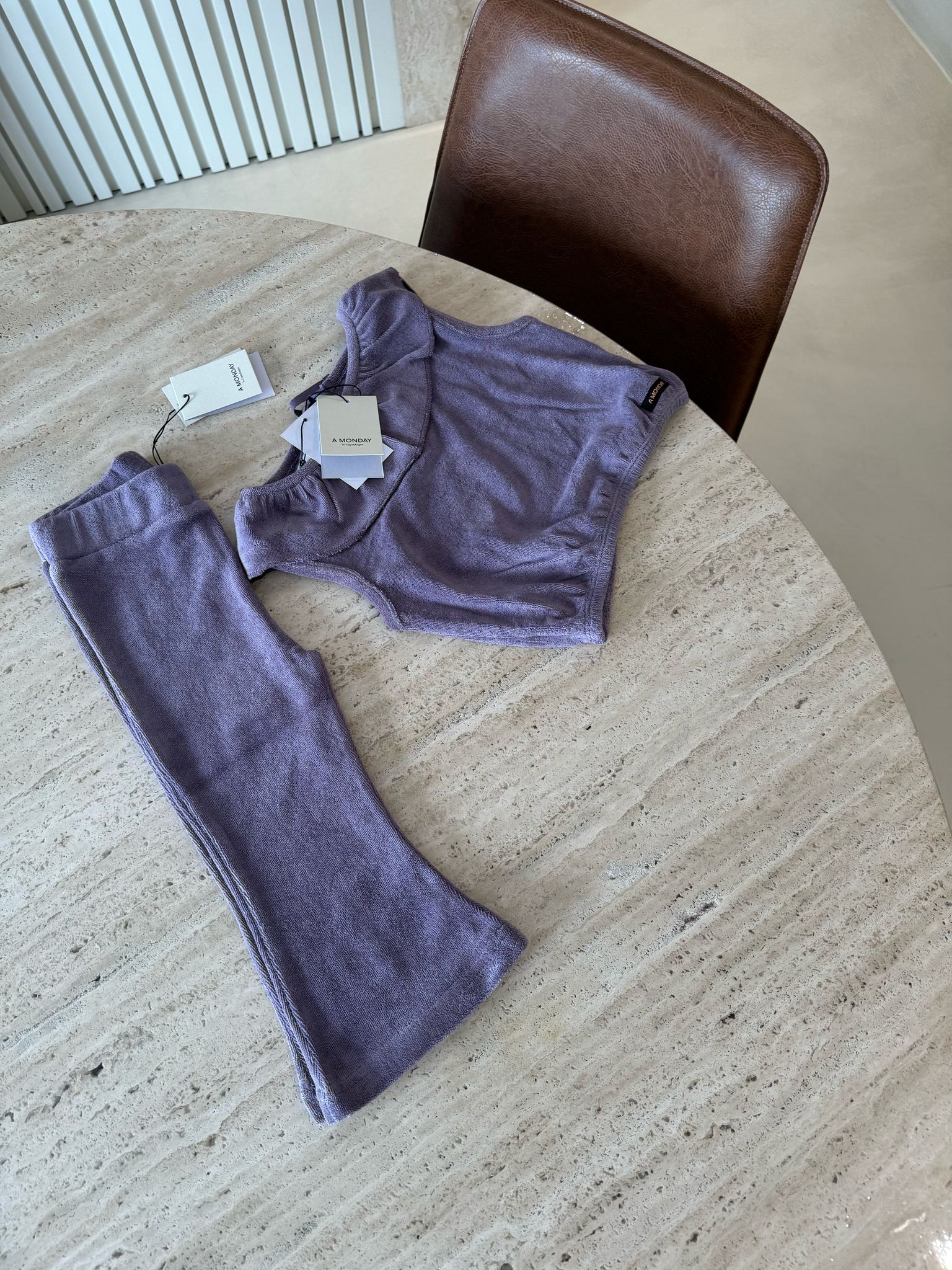 Terry lavender set